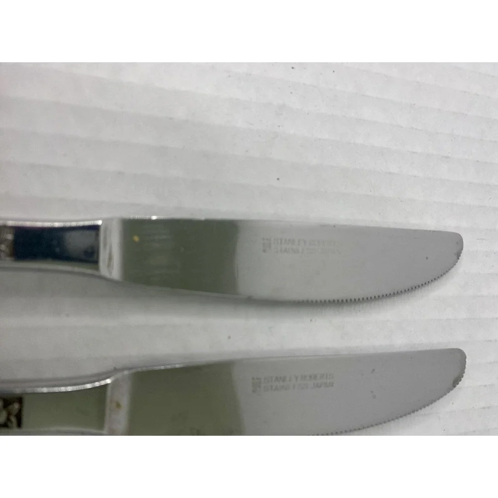Stanley Roberts Dinner Knives Dorette Rose 9